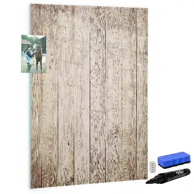 Piši briši tabla lesena