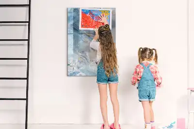 Tabla piši briši z marmornim vzorcem