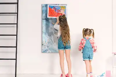 Tabla piši briši z marmornim vzorcem