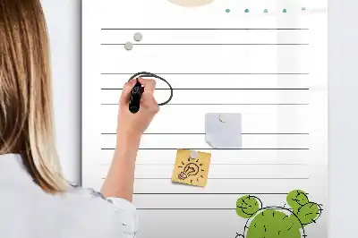 Piši briši tabla za seznam opravil