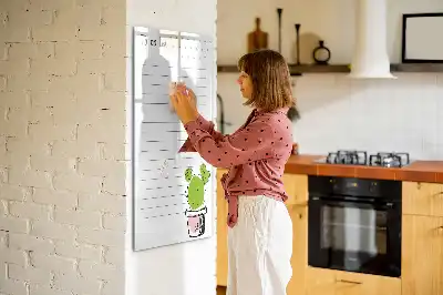 Piši briši tabla za seznam opravil