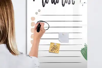 Tabla piši-briši seznam opravil