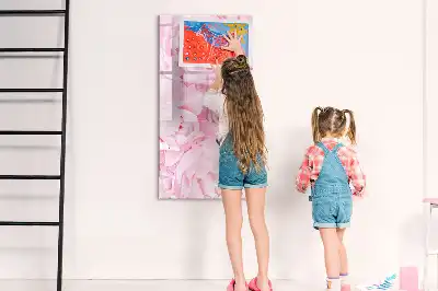 Piši briši tabla z motivom poletnega cvetja