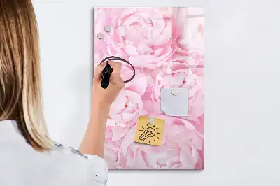 Piši briši tabla z motivom poletnega cvetja