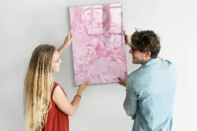 Piši briši tabla z motivom poletnega cvetja