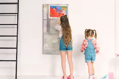 Piši briši tabla z vzorcem marmornatih kapljic