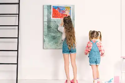 Tabla piši-briši z videzom kamnitega marmorja