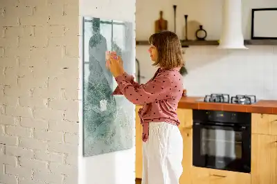 Tabla piši-briši z videzom kamnitega marmorja