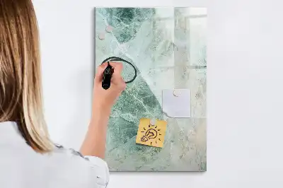 Tabla piši-briši z videzom kamnitega marmorja
