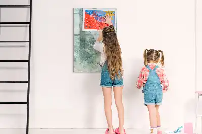 Tabla piši-briši z videzom kamnitega marmorja