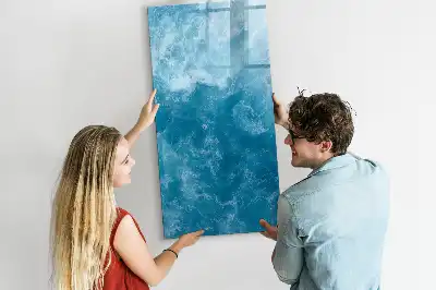 Piši briši tabla z motivom morske vode in oceana