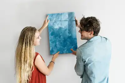 Piši briši tabla z motivom morske vode in oceana