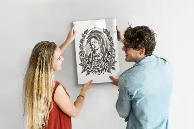 Piši briši tabla z motivom Device Marije iz Guadalupe