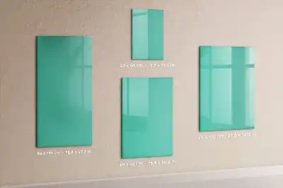 Tabla piši briši turkizna