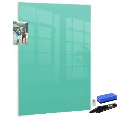 Tabla piši briši turkizna