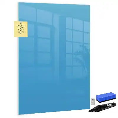 Piši-briši tabla svetlo modre barve