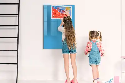 Piši-briši tabla svetlo modre barve