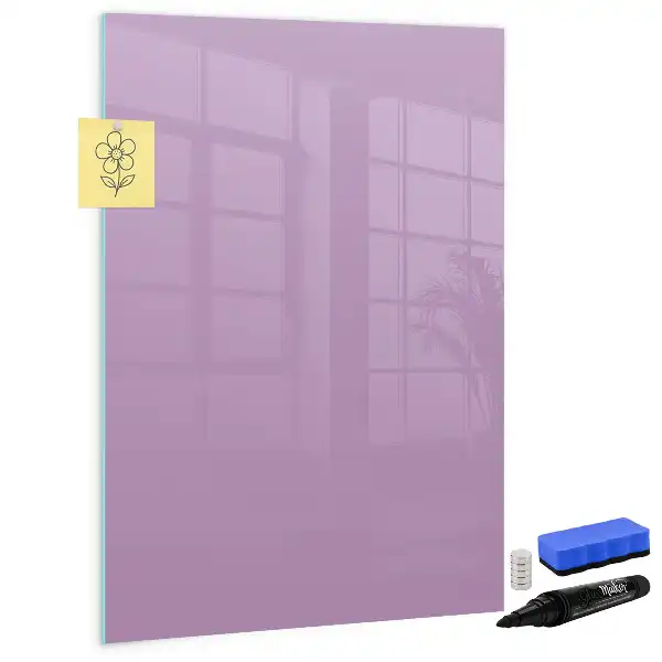 Piši briši tabla lila