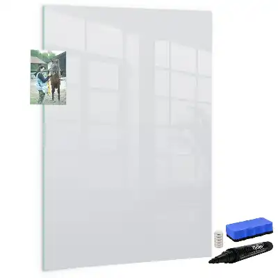 Piši briši tabla v umazano beli barvi