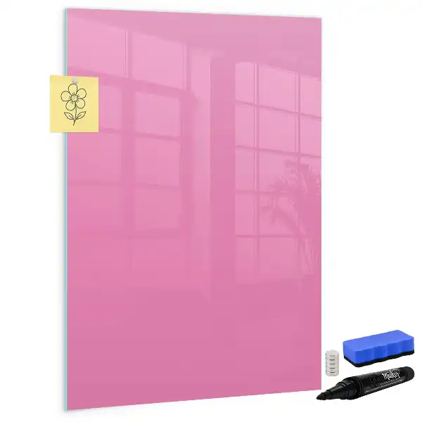 Piši briši tabla rožnata