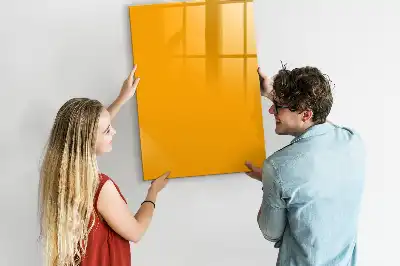 Piši briši tabla zlate rumene barve
