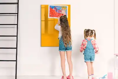 Piši briši tabla zlate rumene barve