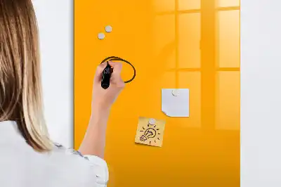 Piši briši tabla zlate rumene barve