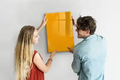 Piši briši tabla zlate rumene barve