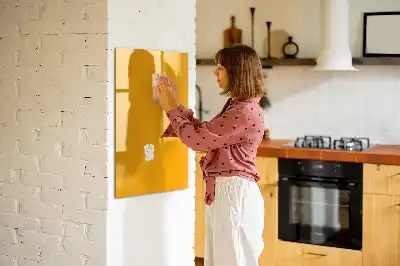 Piši briši tabla zlate rumene barve