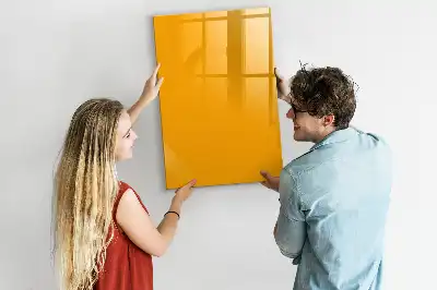 Piši briši tabla zlate rumene barve