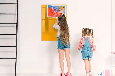Piši briši tabla zlate rumene barve