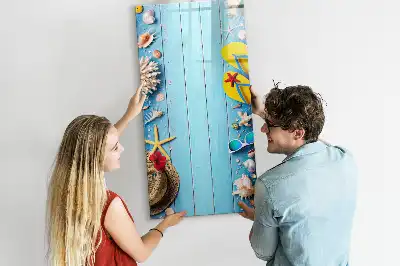 Tabla piši-briši komplet za plažo