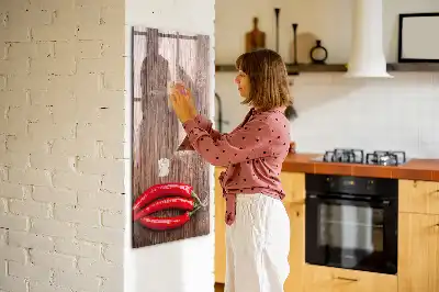 Piši briši tabla s motivom čilijev