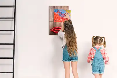 Piši briši tabla s motivom čilijev