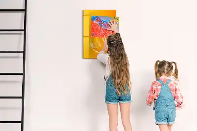 Pomarančni sok tabla piši briši