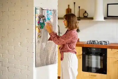 Piši briši tabla z motivom peščene plaže