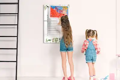 Tabla piši-briši dnevni seznam opravil