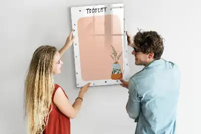 Piši briši tabla seznam opravil