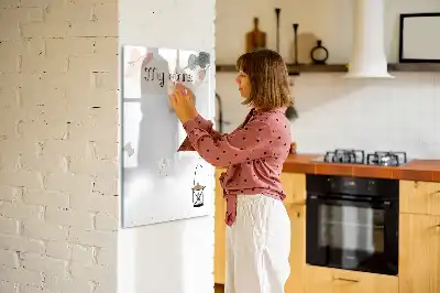Tabla za pisanje in brisanje moji načrti