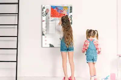 Piši briši tabla dekorativni seznam
