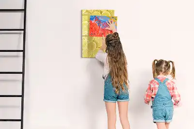 Piši briši tabla z motivom limoninih rezin