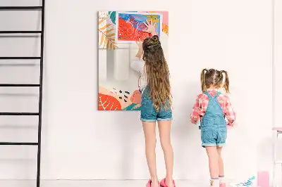 Piši briši tabla motiv poletna cvetlica