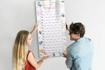 Piši briši tabla seznam opravil
