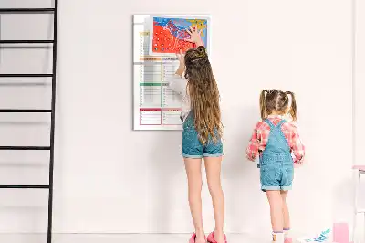Nakupovalni seznam tabla piši briši