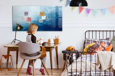 Magnetna tabla za risanje motiv abstrakcija vode