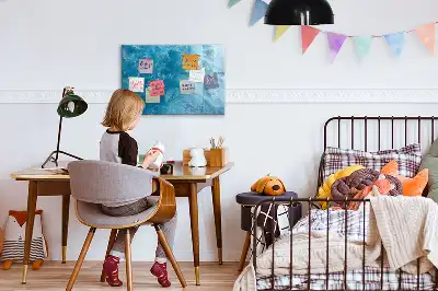 Magnetna tabla za risanje z motivom morske vode