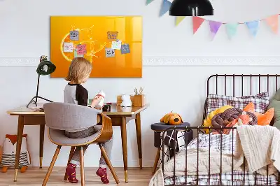 Magnetna tabla za risanje z motivom pomaranče