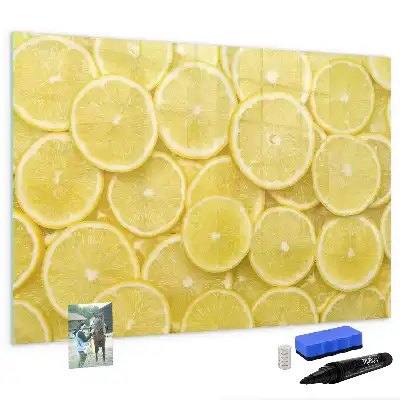 Magnetna tabla za risanje limonine rezine