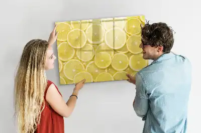 Magnetna tabla za risanje limonine rezine