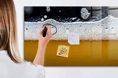 Točilnica za pivo z magnetno tablo piši-briši